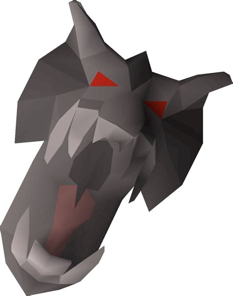 Draconic visage .
